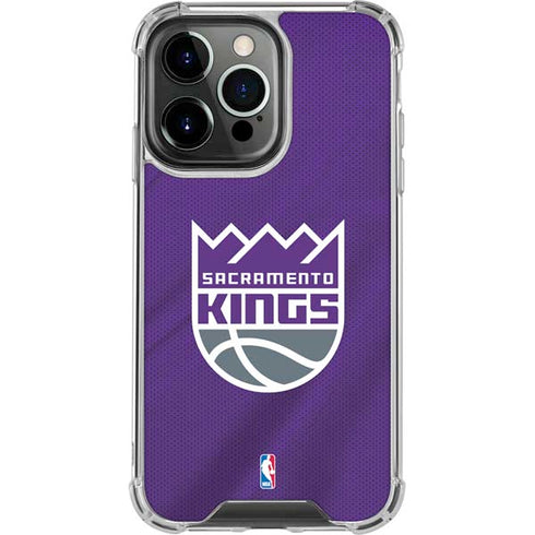 NBA Sacramento Kings Jersey iPhone 16 Pro Max Clear Case