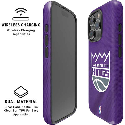 NBA Sacramento Kings Jersey iPhone 16 Pro Max Magsafe Impact Case