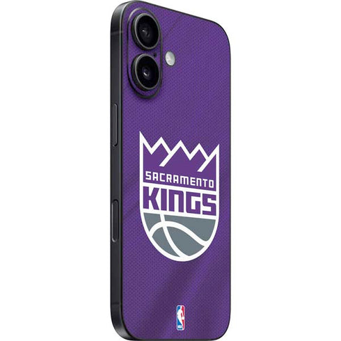 NBA Sacramento Kings Jersey iPhone 16 Skin