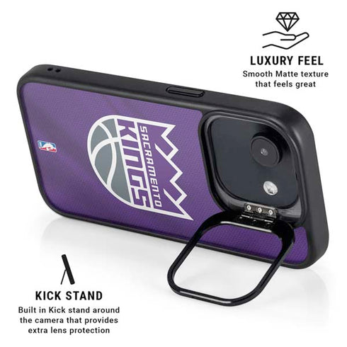 NBA Sacramento Kings Jersey iPhone 16e Kickstand Case