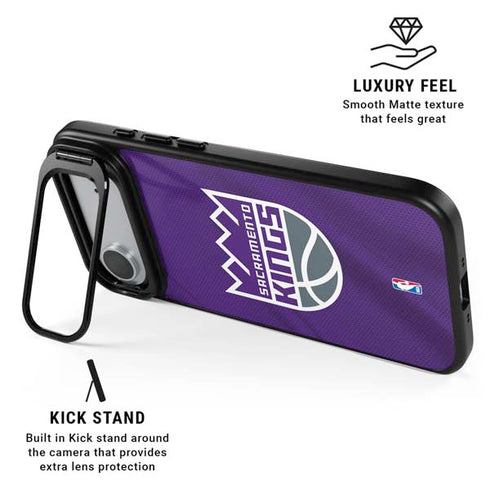 NBA Sacramento Kings Jersey iPhone 17 Air Kickstand Case