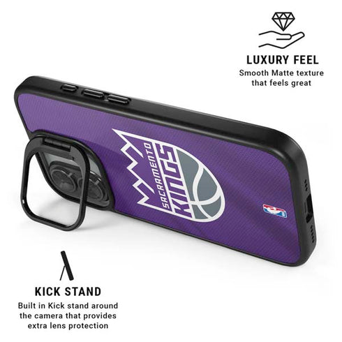 NBA Sacramento Kings Jersey iPhone 17 Kickstand Case