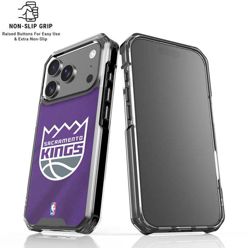 NBA Sacramento Kings Jersey iPhone 17 Pro Max Clear Case