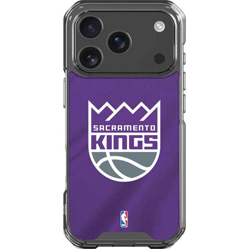 NBA Sacramento Kings Jersey iPhone 18 Pro Clear Case