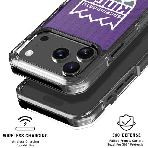 NBA Sacramento Kings Jersey iPhone 18 Pro Clear Case
