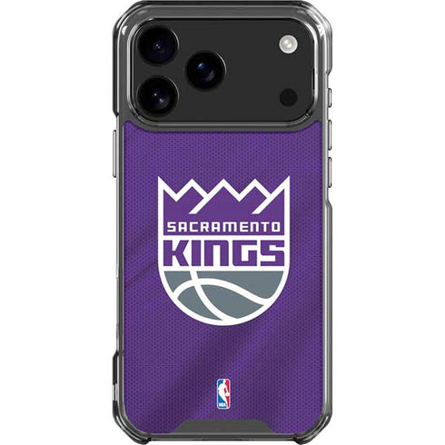 NBA Sacramento Kings Jersey iPhone 18 Pro Max Clear Case