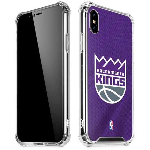 NBA Sacramento Kings Jersey iPhone X/XS Clear Case