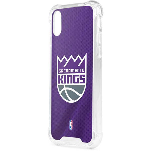 NBA Sacramento Kings Jersey iPhone XS Clear Case
