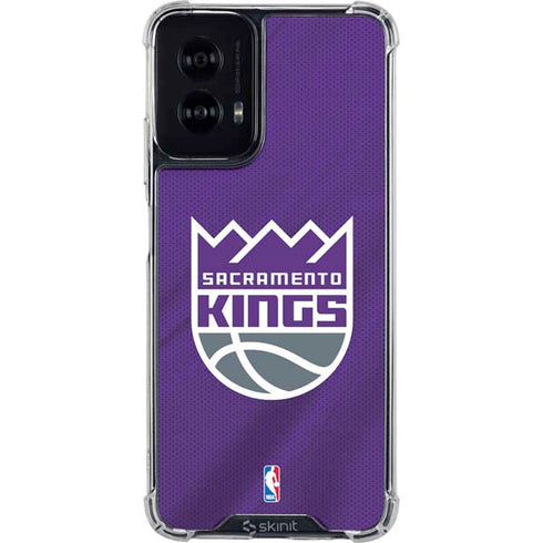 NBA Sacramento Kings Jersey Moto G Power 5G (2024) Clear Case