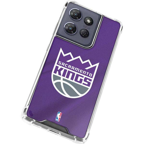 NBA Sacramento Kings Jersey Moto G Power 5G (2025) Clear Case