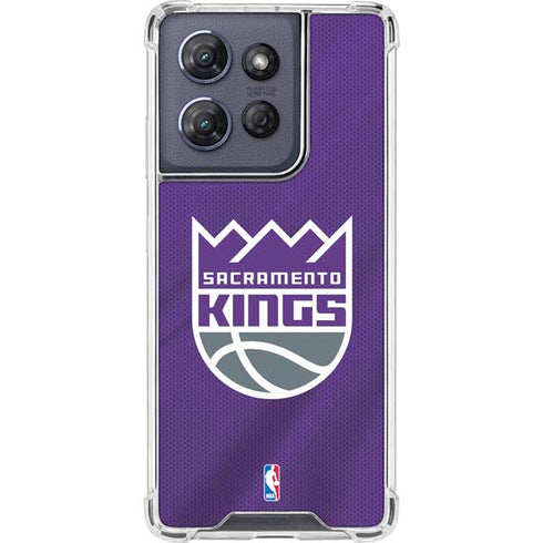 NBA Sacramento Kings Jersey Moto G Stylus 5G (2025) Clear Case