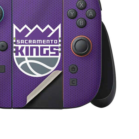 NBA Sacramento Kings Jersey Nintendo Switch 2 (2025) Joy-Con Controller Skin