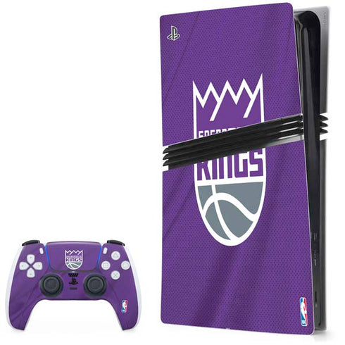 NBA Sacramento Kings Jersey PS5 Pro Bundle Skin