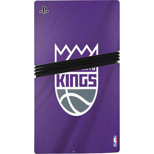 NBA Sacramento Kings Jersey PS5 Pro Console Skin