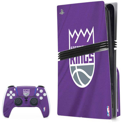 NBA Sacramento Kings Jersey PlayStation PS5 Skins