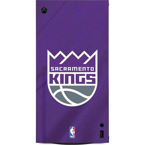 NBA Sacramento Kings Jersey XBox Series X Digital Edition Console Skin