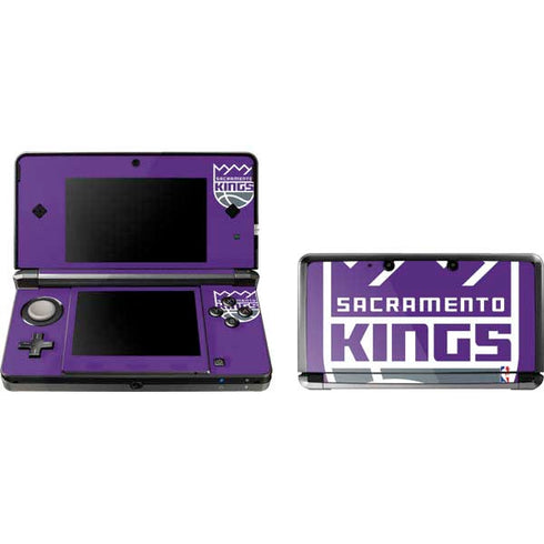 NBA Sacramento Kings Large Logo Nintendo Skins