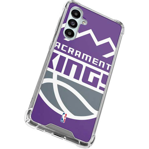 NBA Sacramento Kings Large Logo Galaxy A16 5G Clear Case