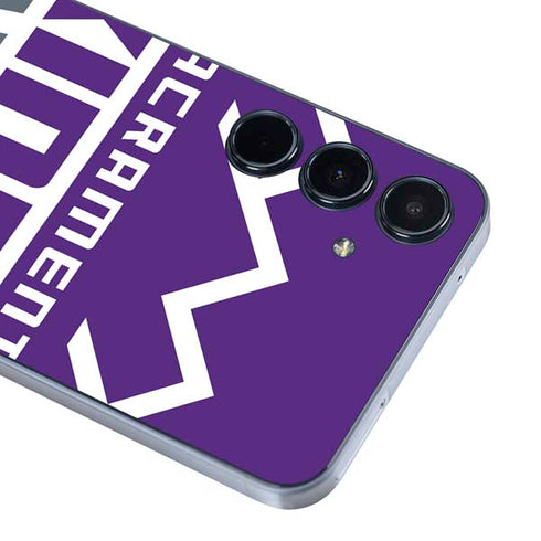 NBA Sacramento Kings Large Logo Galaxy A55 5G Skin