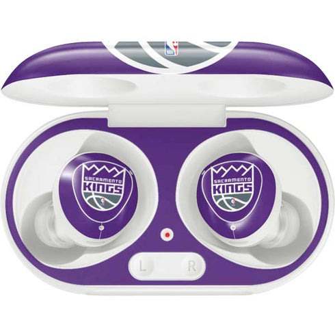 NBA Sacramento Kings Large Logo Galaxy Buds Plus Skin