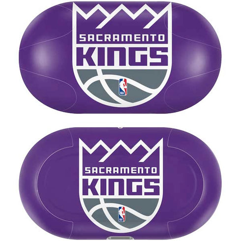 NBA Sacramento Kings Large Logo Galaxy Buds Plus Skin