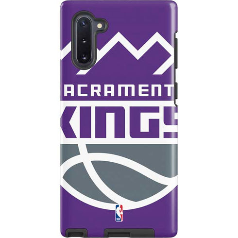 NBA Sacramento Kings Large Logo Galaxy Cases