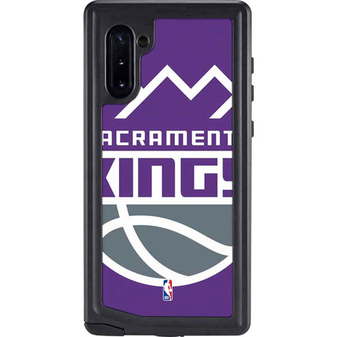 NBA Sacramento Kings Large Logo Galaxy Cases