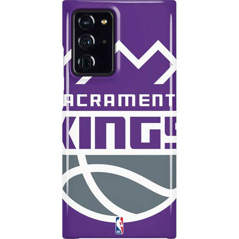 NBA Sacramento Kings Large Logo Galaxy Cases