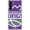 NBA Sacramento Kings Large Logo Galaxy S24 FE Clear Case