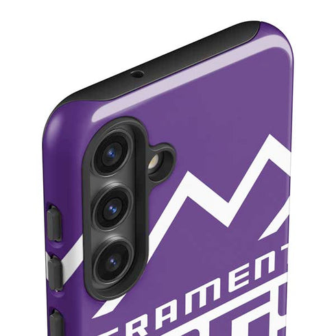 NBA Sacramento Kings Large Logo Galaxy S25 Impact Case