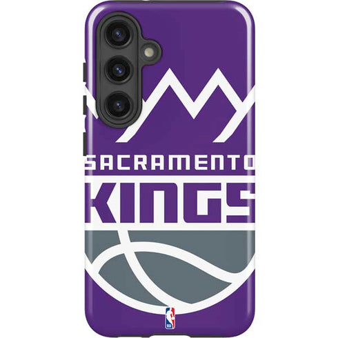 NBA Sacramento Kings Large Logo Galaxy S25 Plus Impact Case