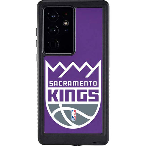 NBA Sacramento Kings Large Logo Galaxy S24 Ultra Waterproof Case