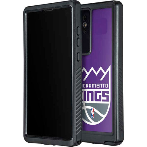 NBA Sacramento Kings Large Logo Galaxy S24 Ultra Waterproof Case