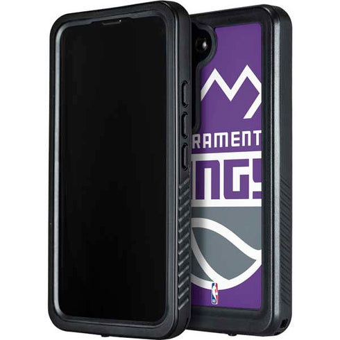NBA Sacramento Kings Large Logo Galaxy S24 Waterproof Case