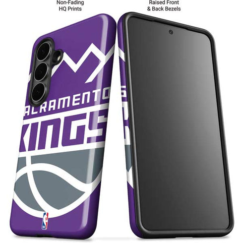 NBA Sacramento Kings Large Logo Galaxy S26 Impact Case