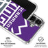 NBA Sacramento Kings Large Logo Galaxy S26 Plus Clear Case