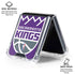NBA Sacramento Kings Large Logo Galaxy Z Flip6 Clear Case