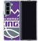 NBA Sacramento Kings Large Logo Galaxy Z Fold5 5G Clear Case