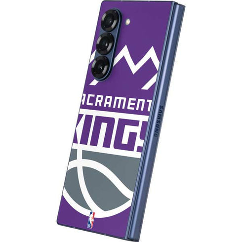 NBA Sacramento Kings Large Logo Galaxy Z Fold6 Skin