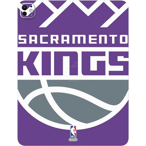 NBA Sacramento Kings Large Logo iPad Pro 13in M4 (2024) Skin