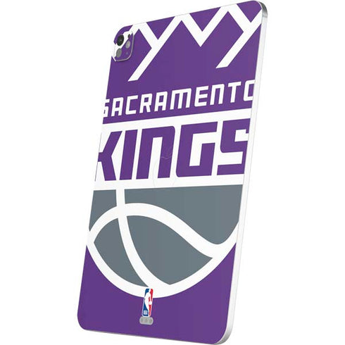 NBA Sacramento Kings Large Logo iPad Pro 13in M4 (2024) Skin