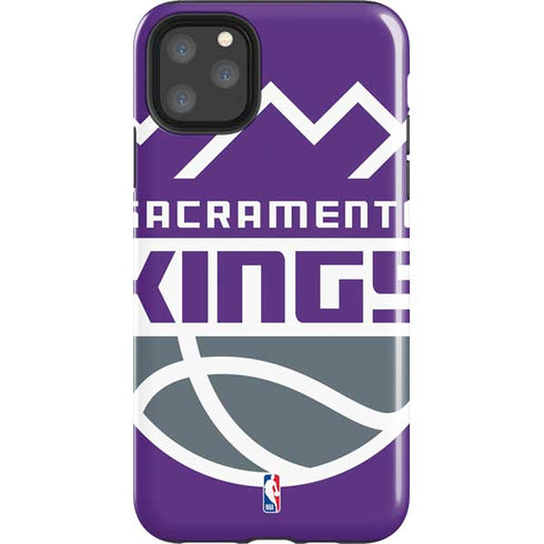 NBA Sacramento Kings Large Logo iPhone Cases
