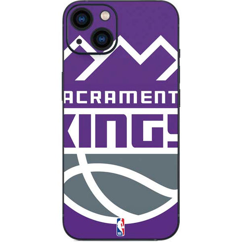 NBA Sacramento Kings Large Logo iPhone Skins