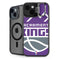 NBA Sacramento Kings Large Logo iPhone 15 Kickstand Case