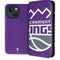 NBA Sacramento Kings Large Logo iPhone 15 Plus Folio Case