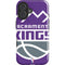 NBA Sacramento Kings Large Logo iPhone 16 Impact Case