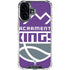 NBA Sacramento Kings Large Logo iPhone 16 Plus Clear Case