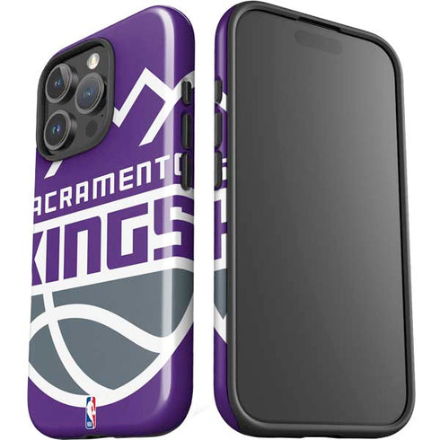 NBA Sacramento Kings Large Logo iPhone 16 Pro Impact Case