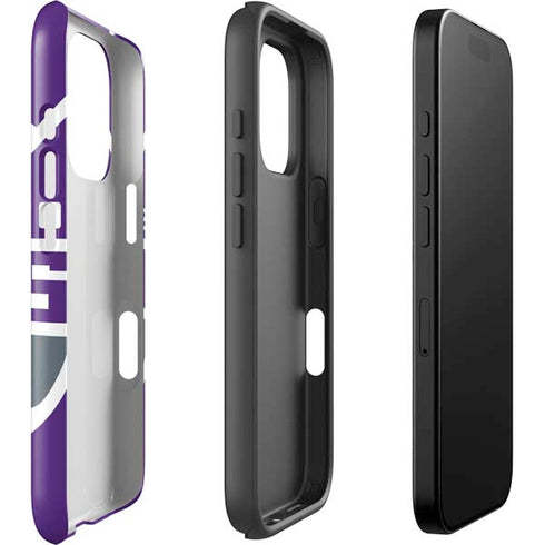 NBA Sacramento Kings Large Logo iPhone 16 Pro Max Impact Case