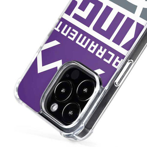 NBA Sacramento Kings Large Logo iPhone 16 Pro Max MagSafe Case